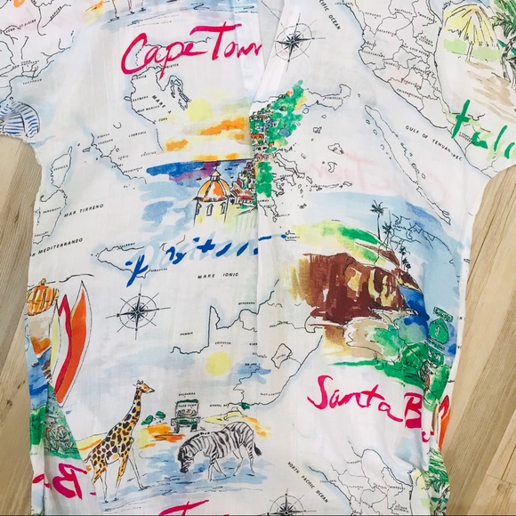 LOVE by Gap beach cover up sz Med - Picture 14 of 15